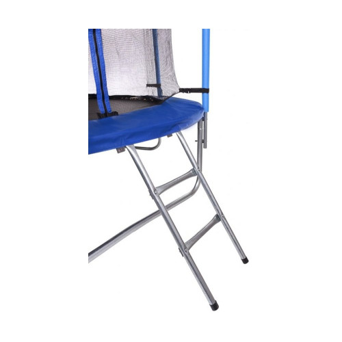 Батут  Hop-Sport 12FT 366 см black/blue с внутренней сеткой  - фото №6